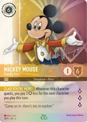 Mickey Mouse - Friendly Face - 18/P1- EN2 (Alternate Art) Disney 100